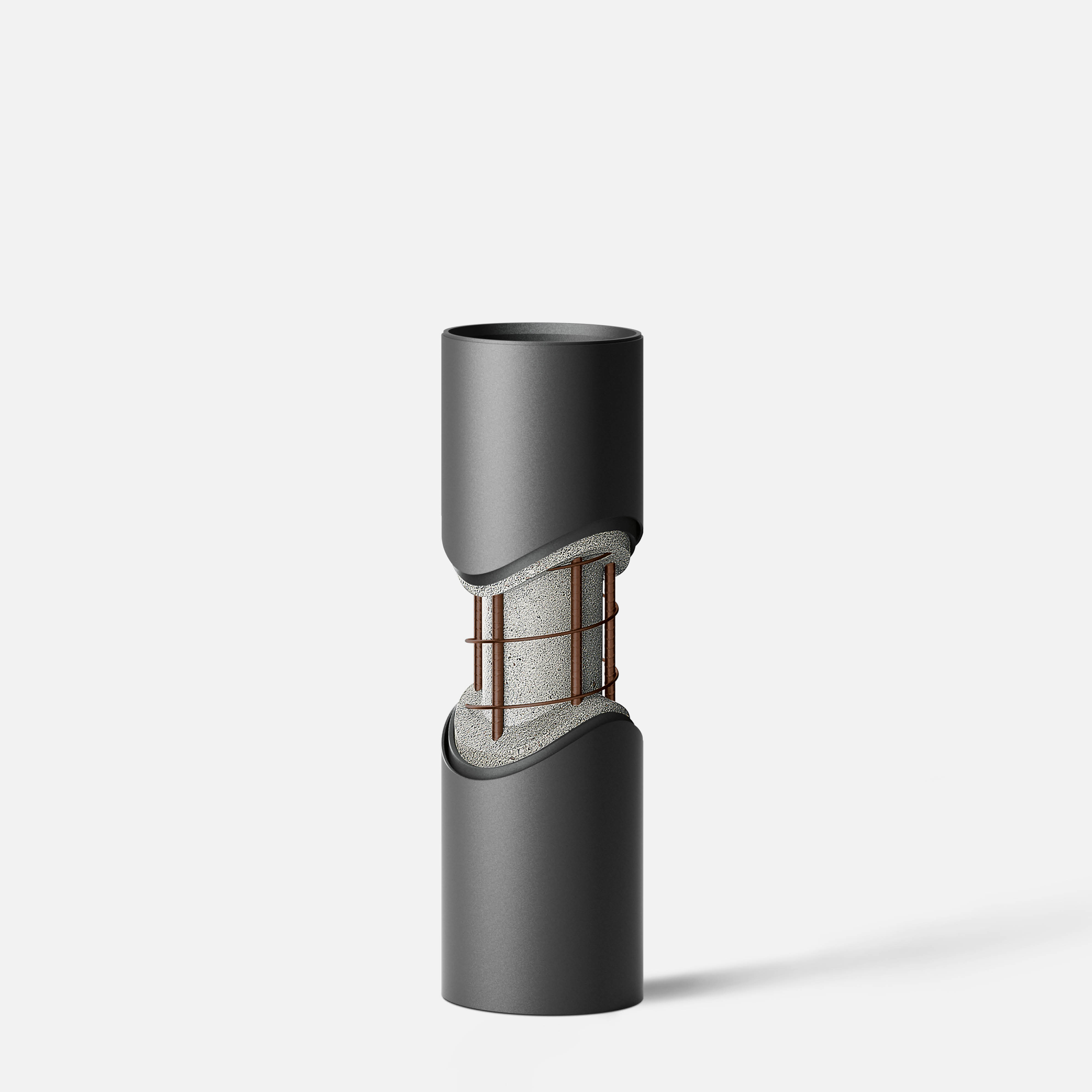 Bollard tube · Drive-through protection