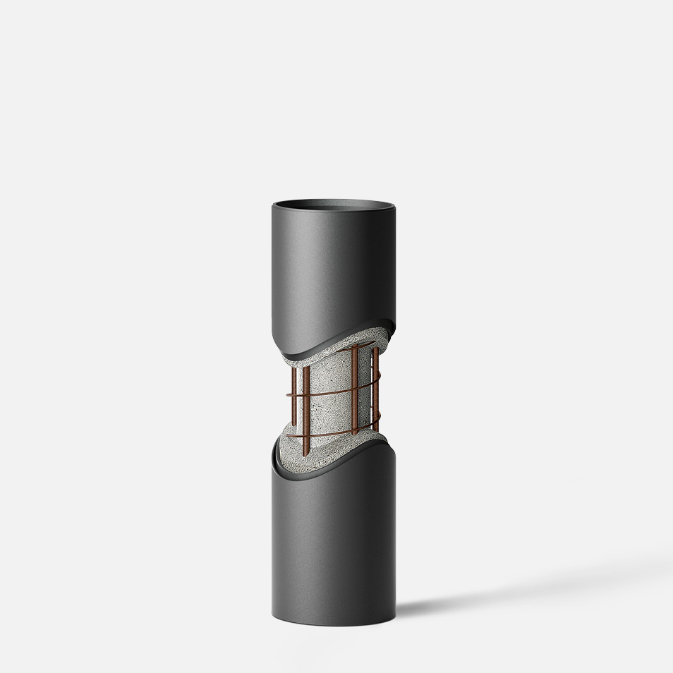 	Bollard tube · Drive-through protection