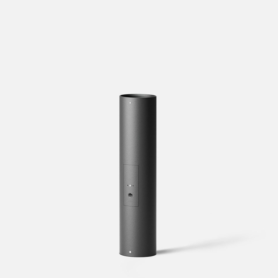 Bollard tube · Integral emergency lighting battery
